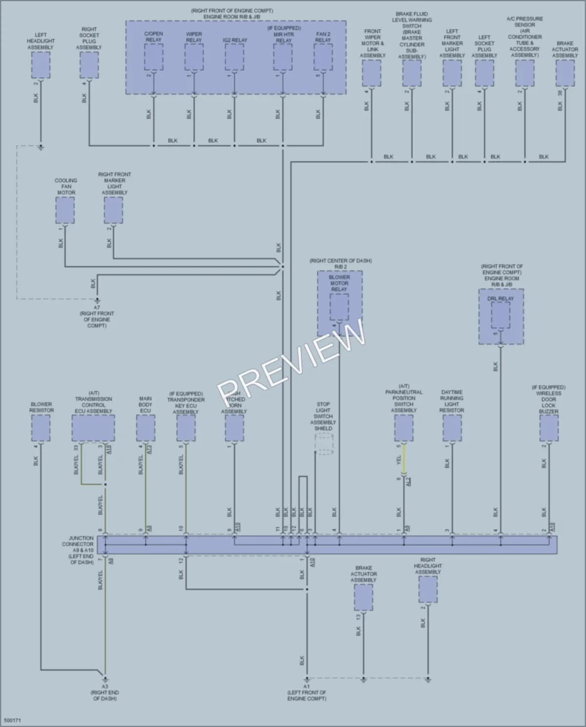 2016 Scion FRS Ground Distribution wiring diagram preview