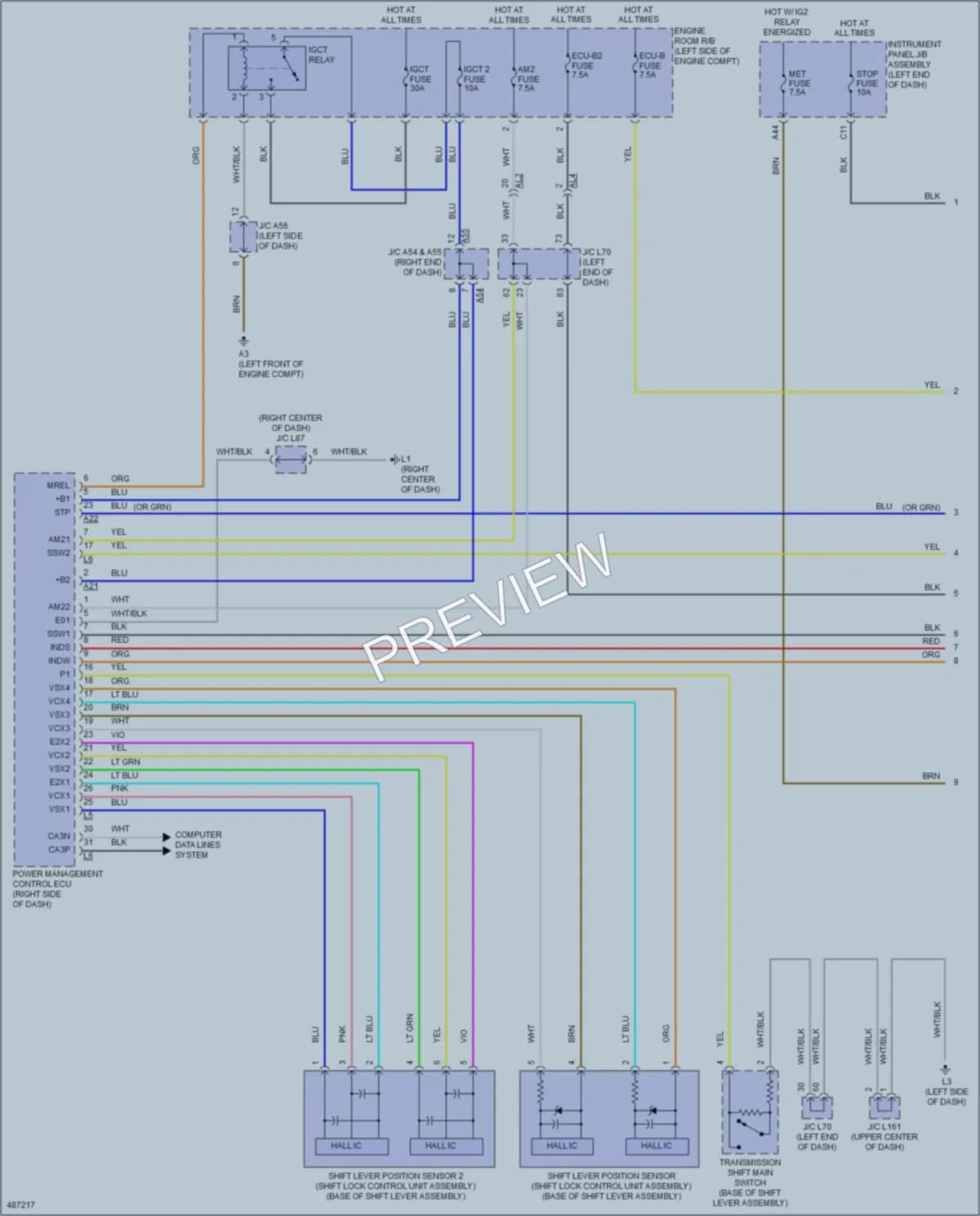 2016 Toyota Priusv Power Door Locks wiring diagram preview