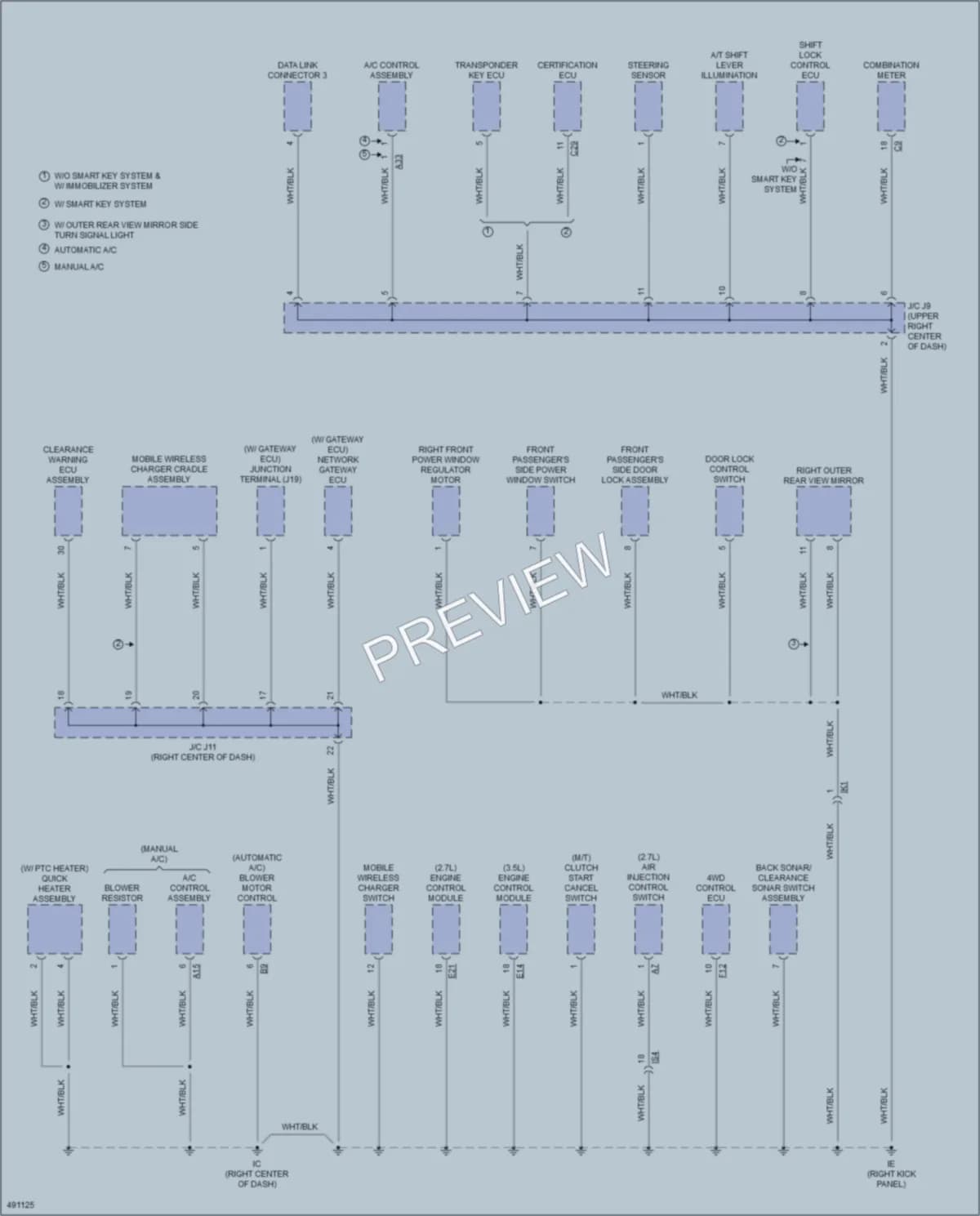 2016 Toyota Tacoma Ground Distribution wiring diagram preview