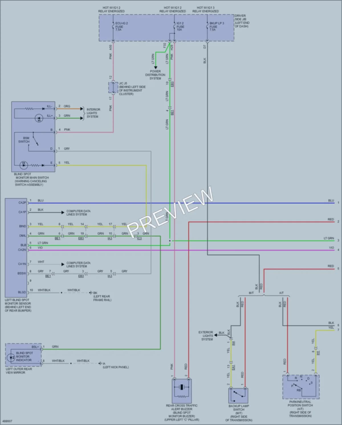 2016 Toyota Tacoma Navigation wiring diagram preview