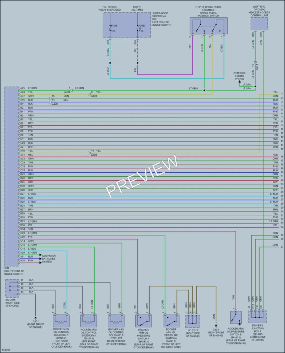 2017 Acura RLX Transmission wiring diagram preview