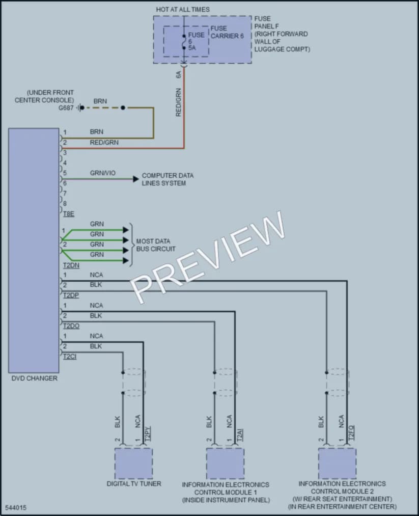 2017 Audi A8L Radio wiring diagram preview