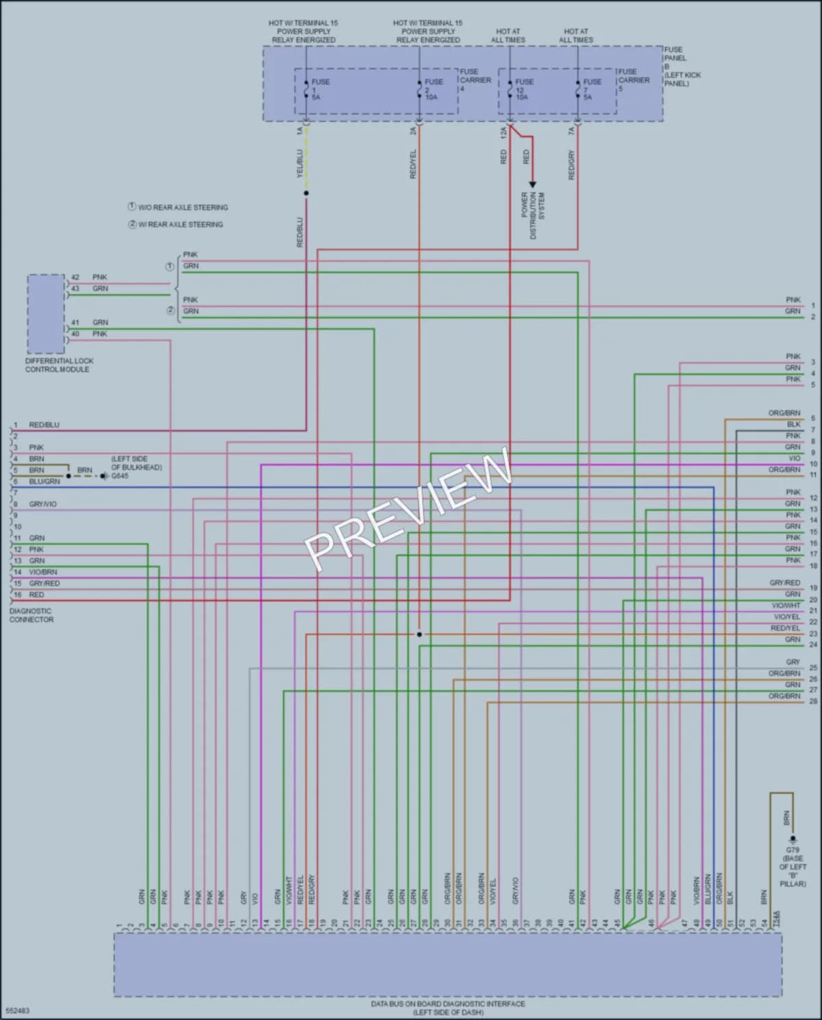 2017 Audi Q7 Computer Data Lines wiring diagram preview
