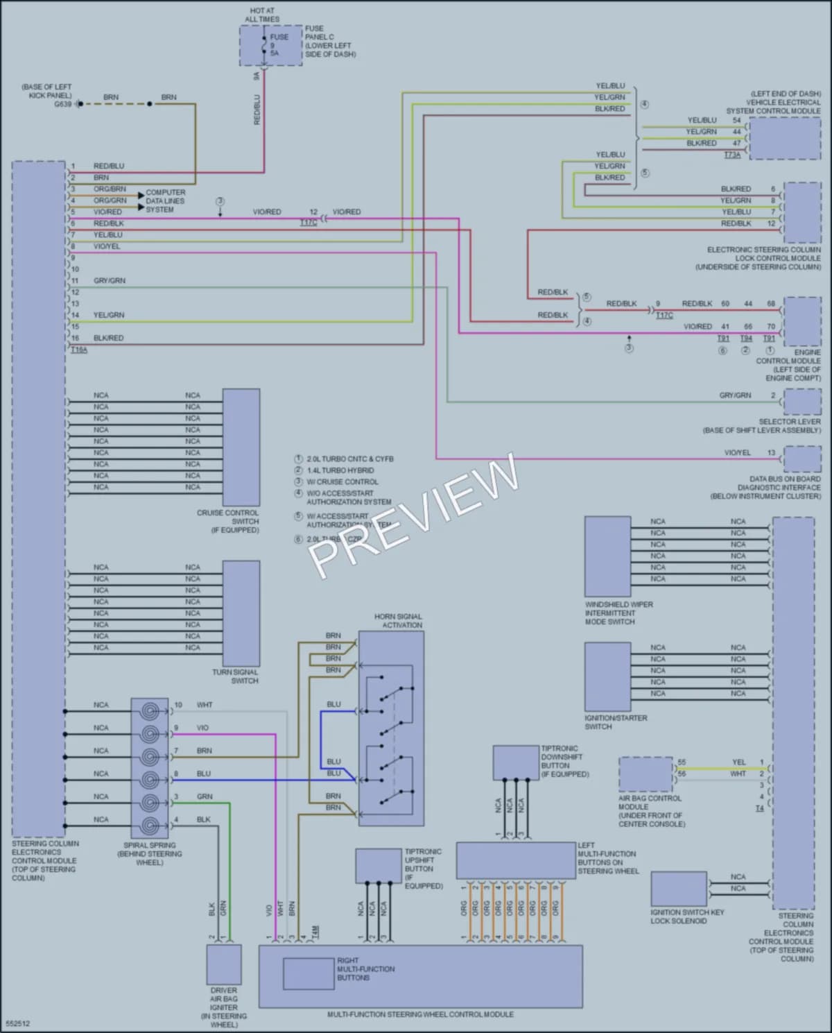 2017 Audi S3 Body Control Modules wiring diagram preview
