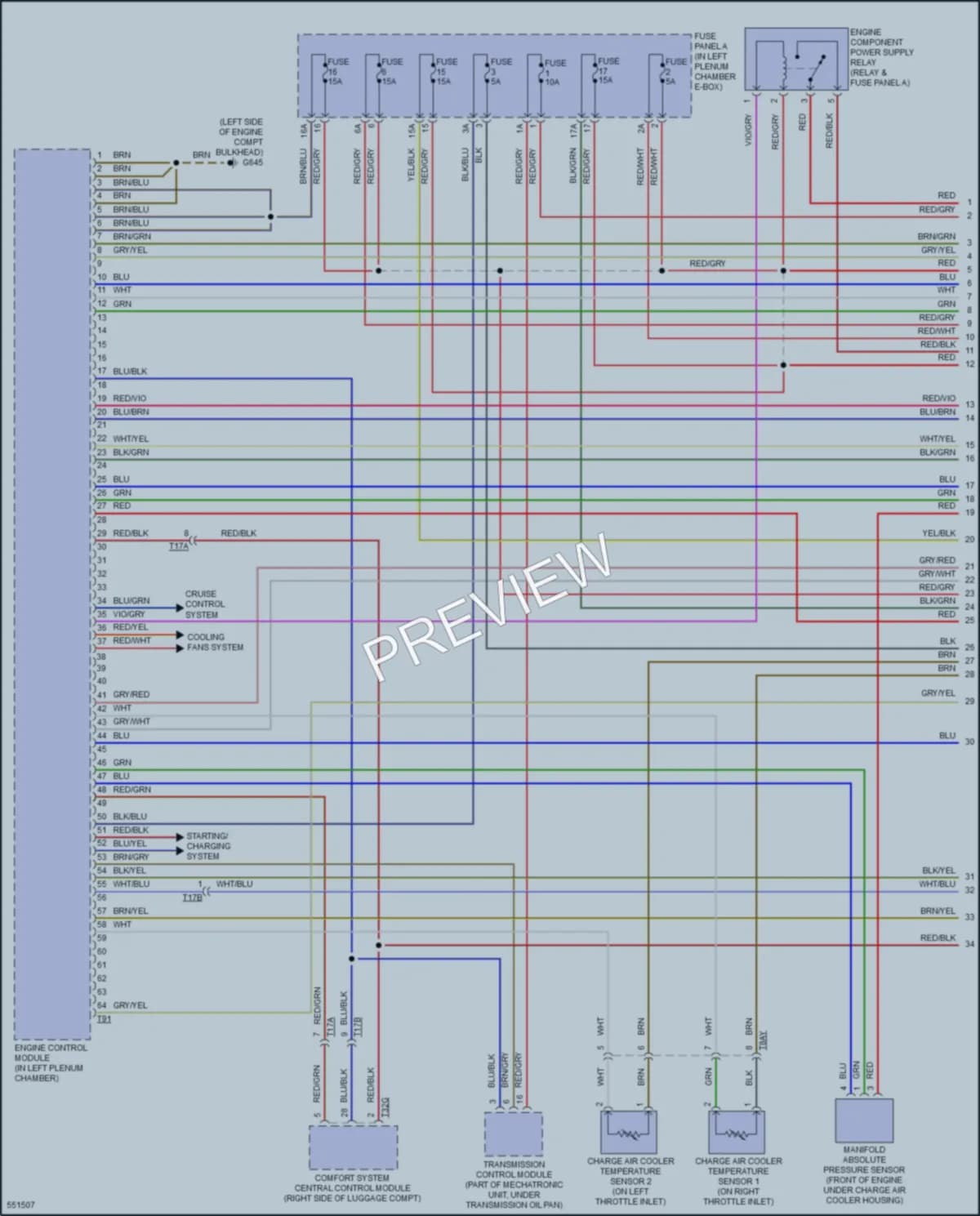 2017 Audi S6 Engine Performance wiring diagram preview