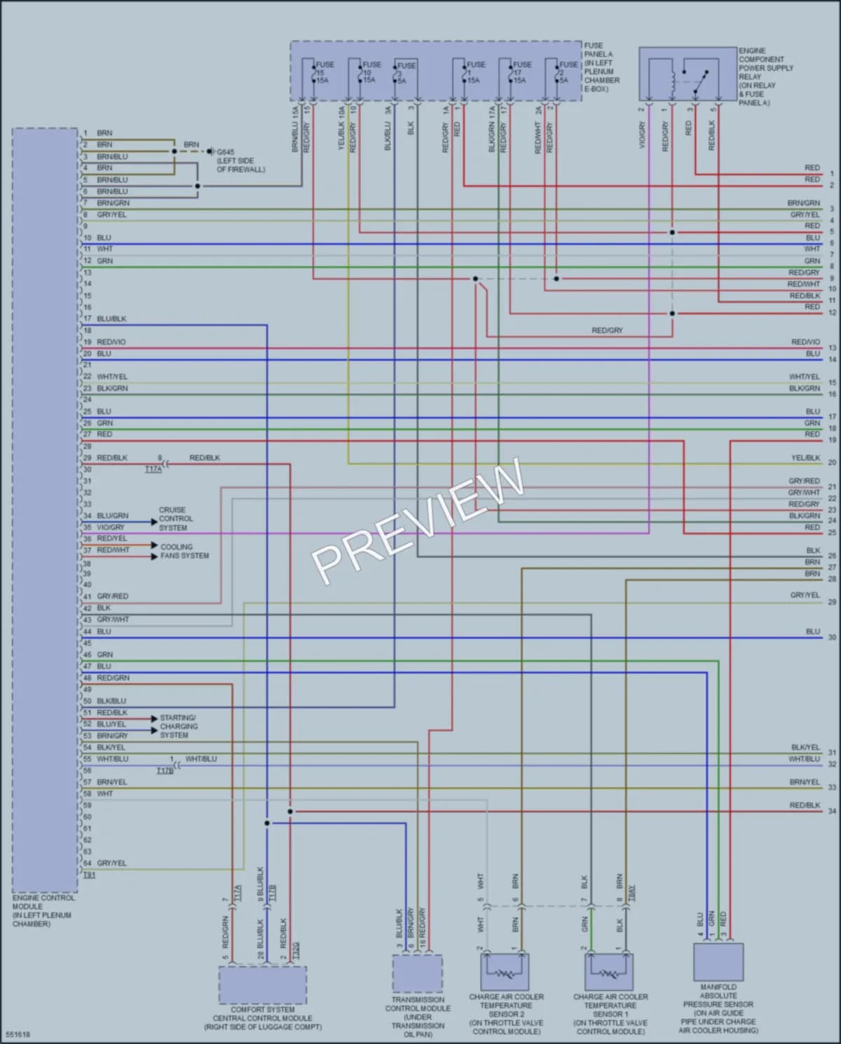 2017 Audi S7 Engine Performance wiring diagram preview