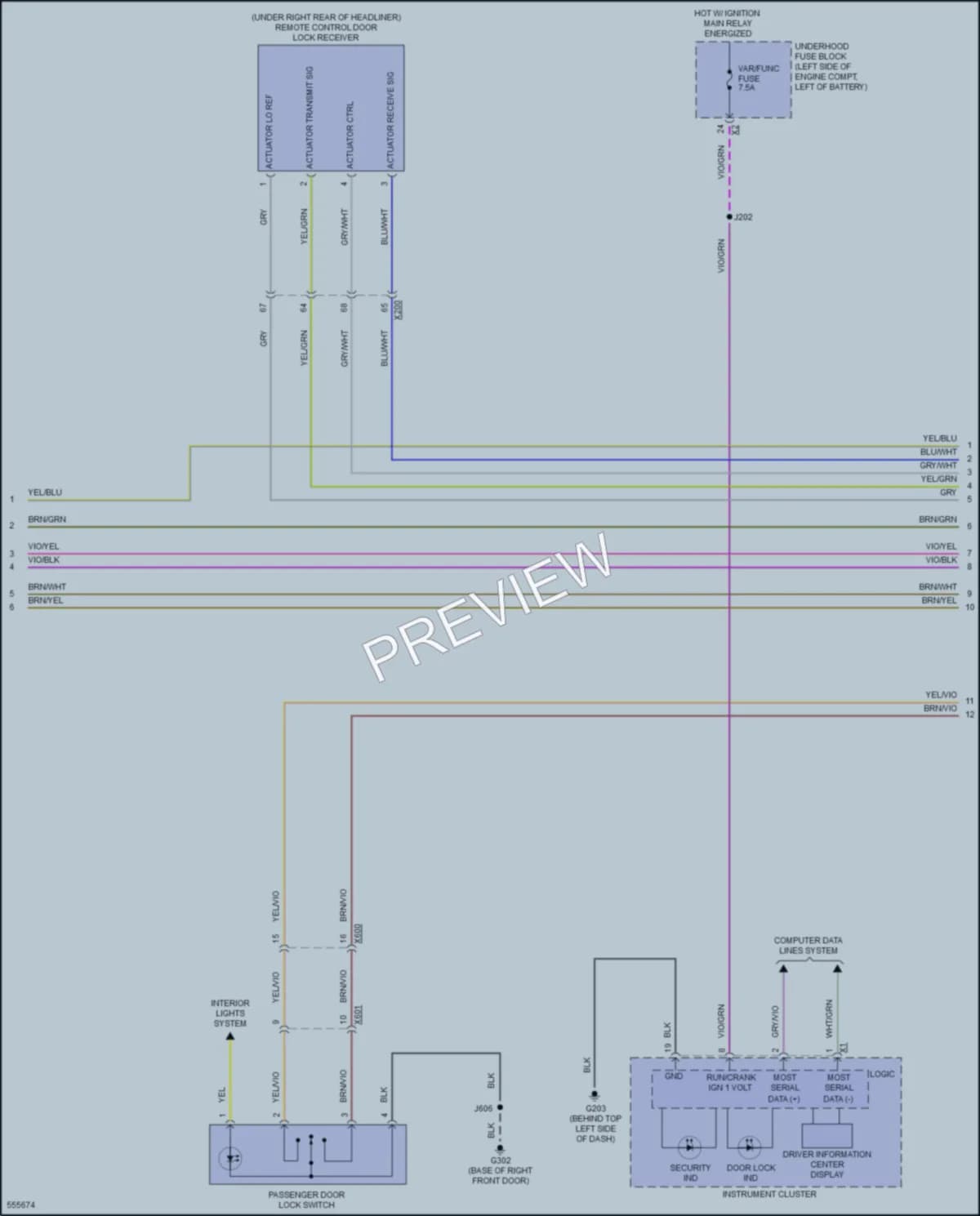 2017 Buick Envision Anti Theft wiring diagram preview