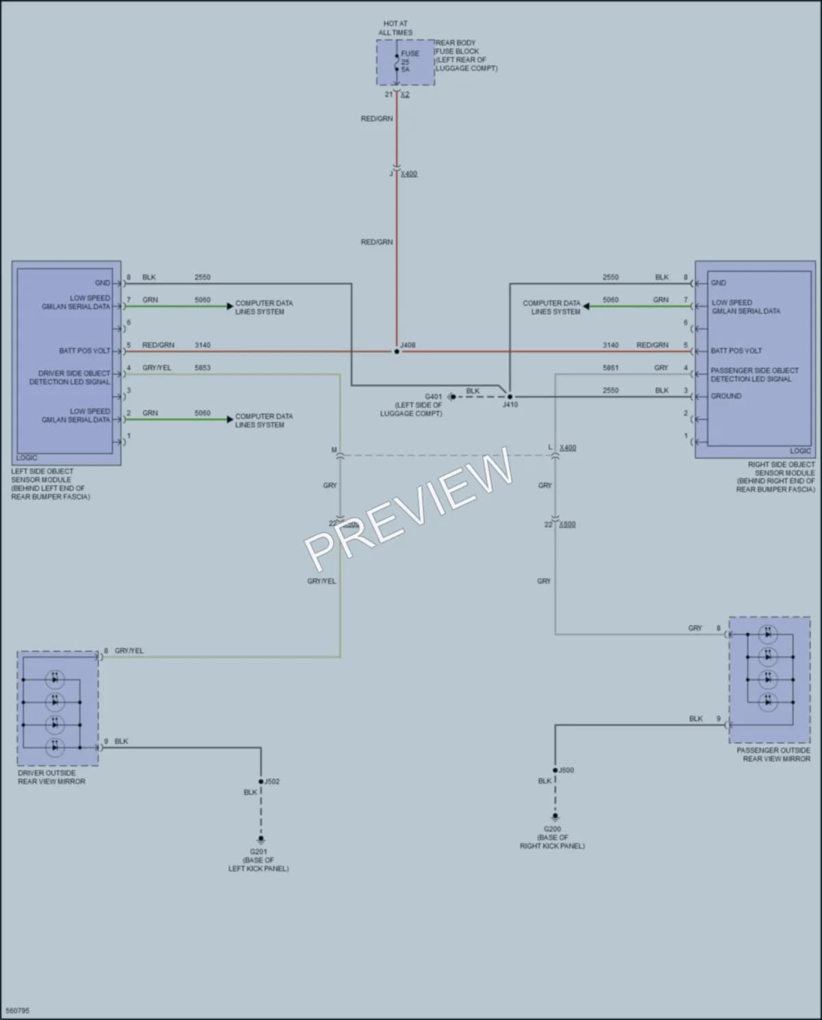 2017 Buick Verano Navigation wiring diagram preview