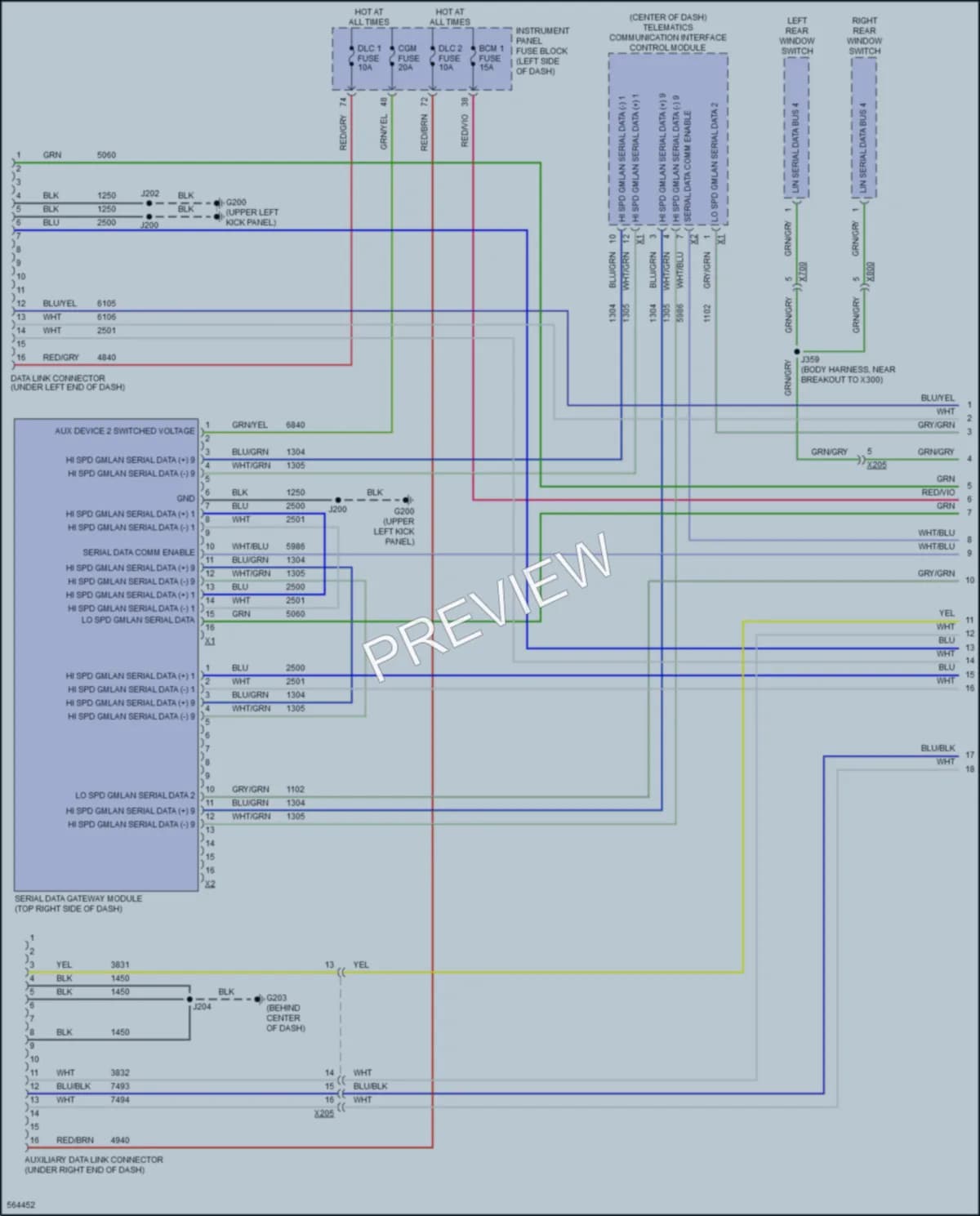 2017 Chevrolet Bolt Computer Data Lines wiring diagram preview