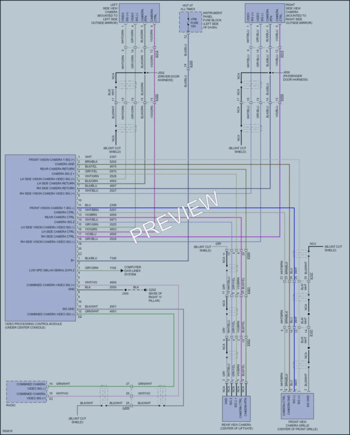 2017 Chevrolet Bolt Navigation wiring diagram preview