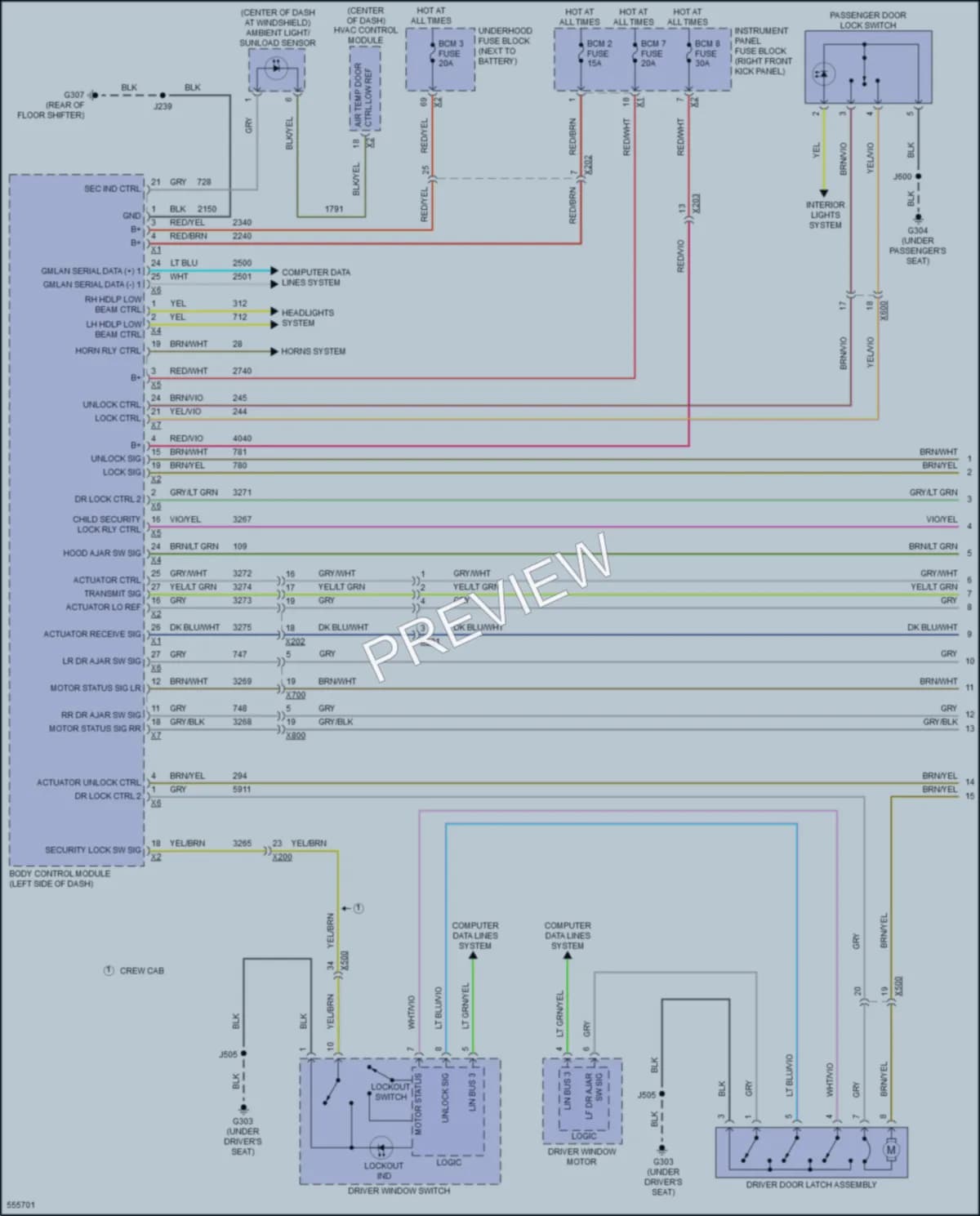 2017 Chevrolet Colorado Anti Theft wiring diagram preview
