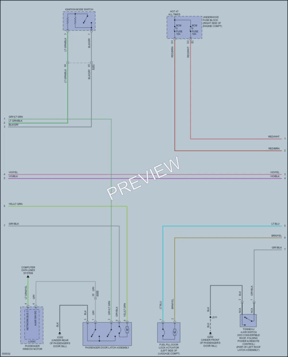 2017 Chevrolet CorvetteZ06 Anti Theft wiring diagram preview