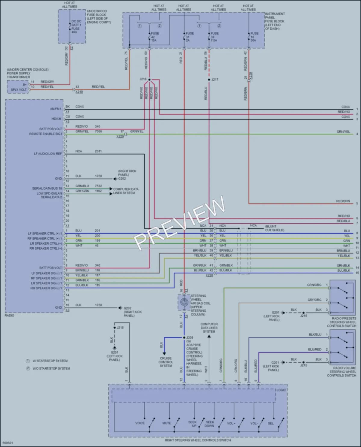 2017 Chevrolet Malibu Navigation wiring diagram preview