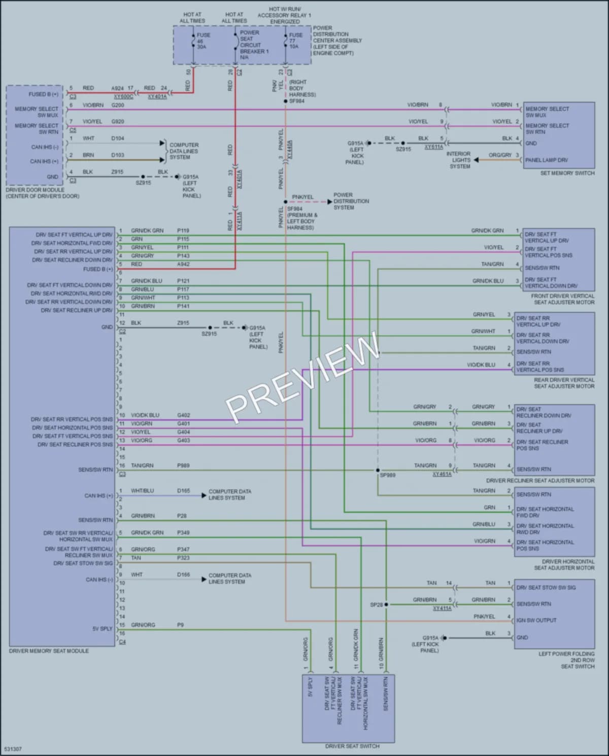 2017 Chrysler PacificaNew Memory Systems wiring diagram preview