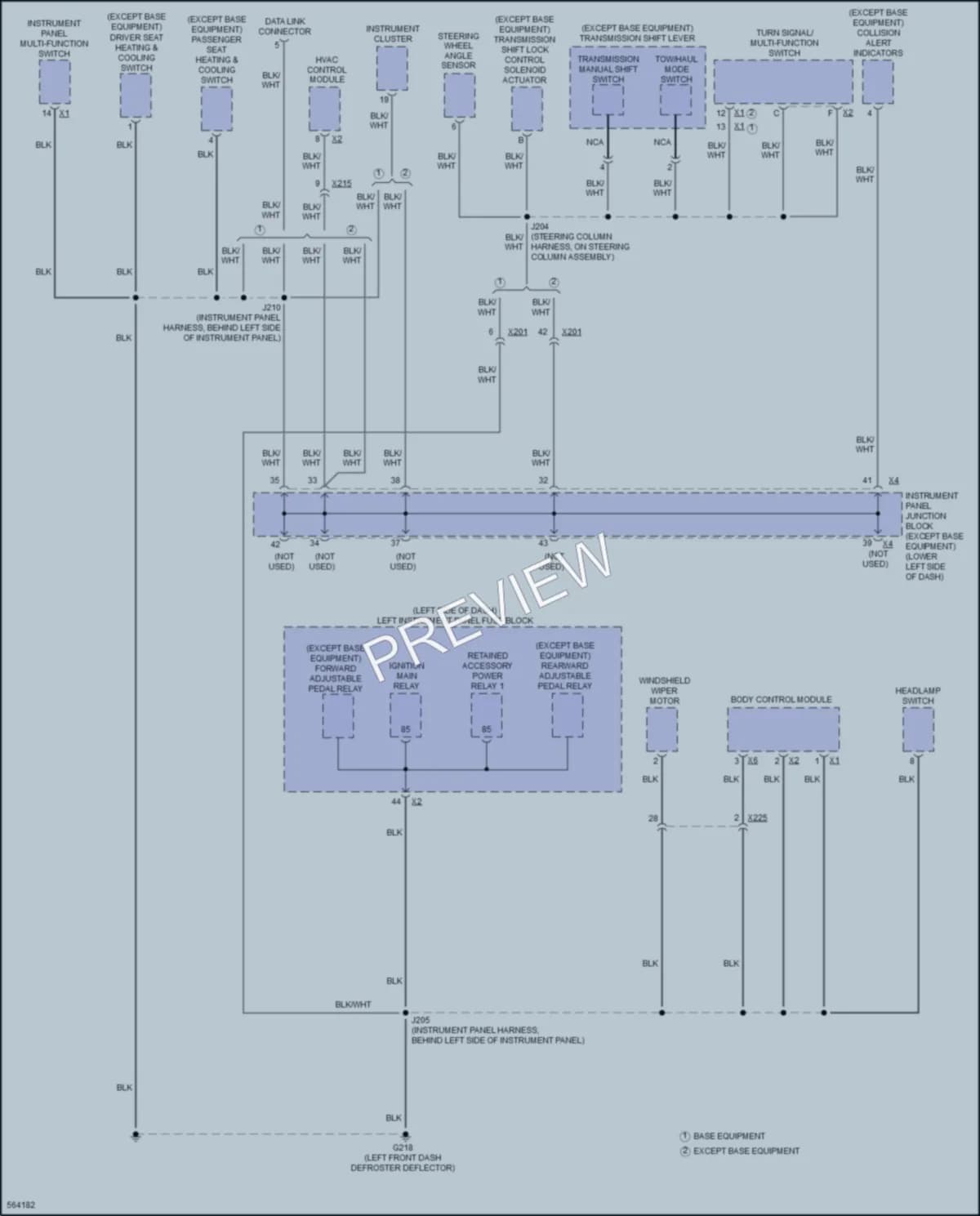 2017 GMC 3500HDSierra Ground Distribution wiring diagram preview