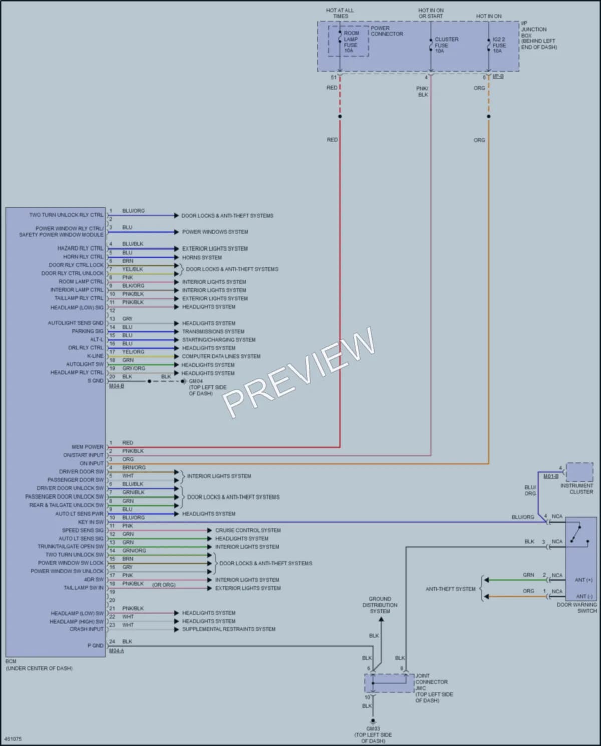 2017 Hyundai Accent Body Control Modules wiring diagram preview