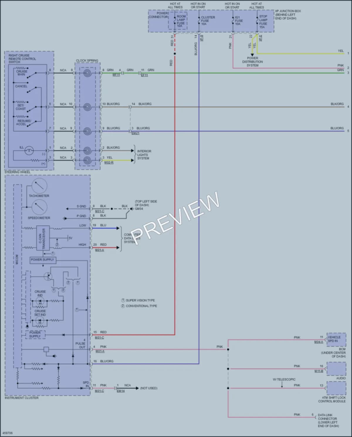 2017 Hyundai Accent Cruise Control wiring diagram preview