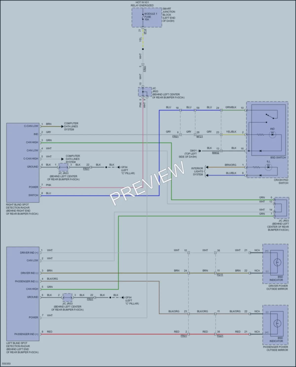 2017 Hyundai Azera Navigation wiring diagram preview
