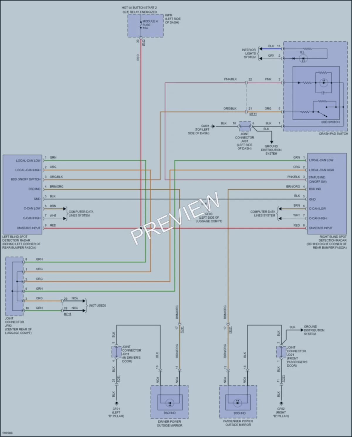 2017 Hyundai IoniqHybrid Navigation wiring diagram preview