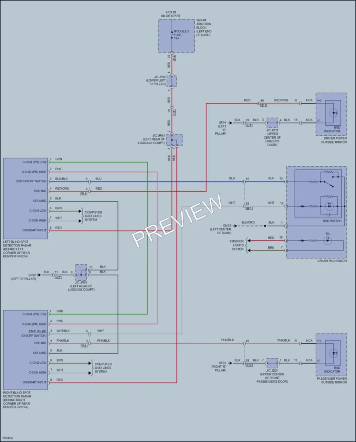 2017 Hyundai Sonata Navigation wiring diagram preview