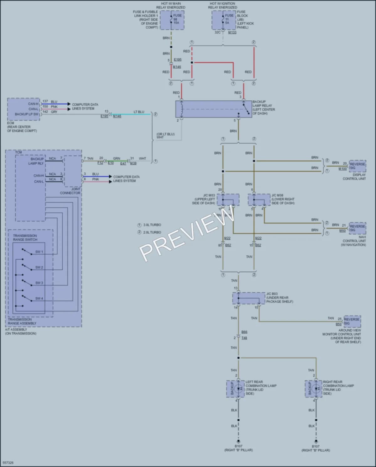 2017 Infiniti Q50 Exterior Lights wiring diagram preview