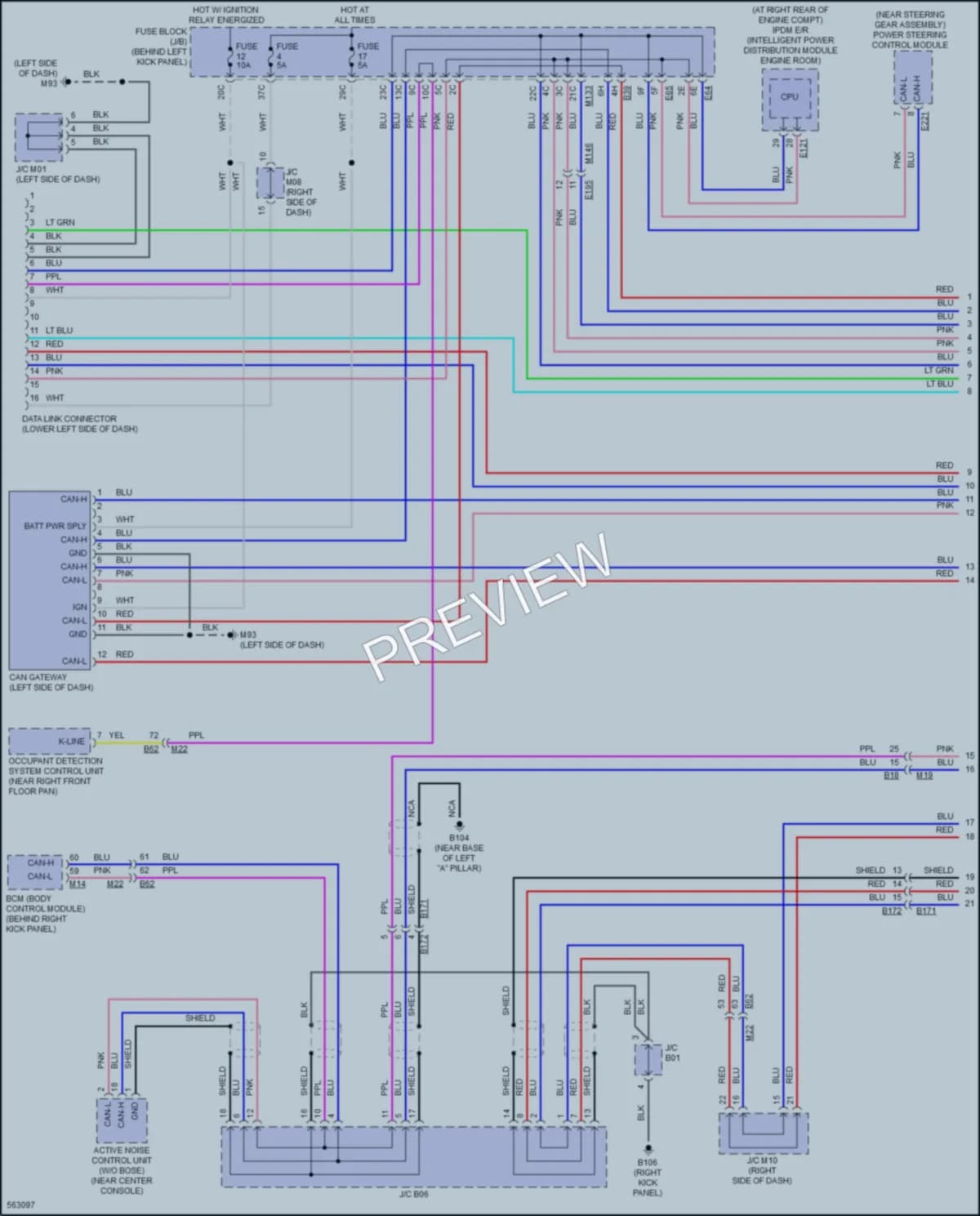 2017 Infiniti Q60 Computer Data Lines wiring diagram preview