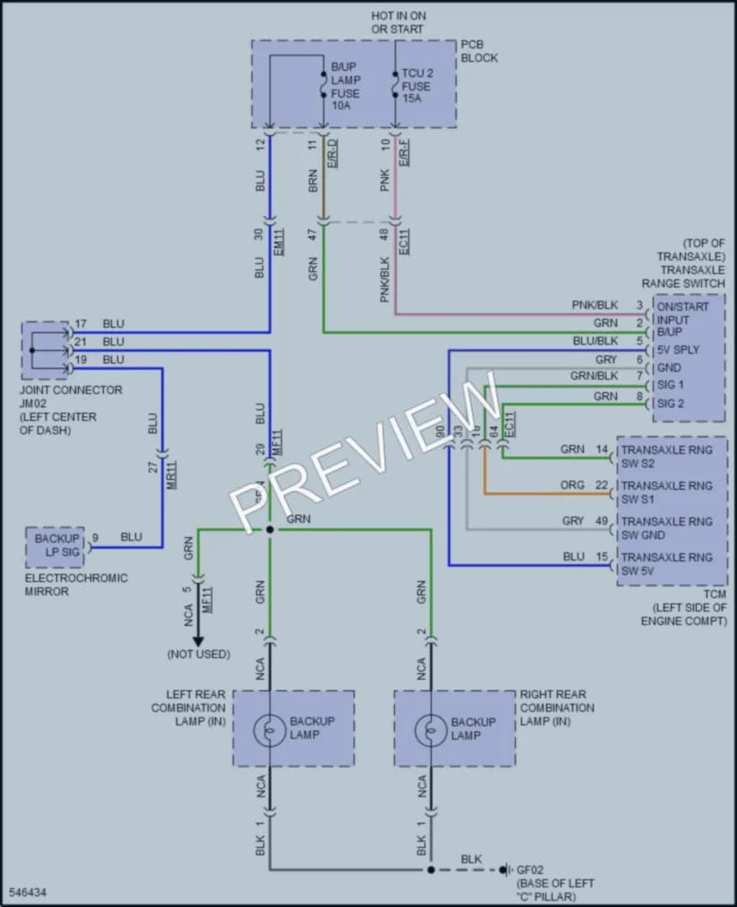 2017 Kia Cadenza Exterior Lights wiring diagram preview