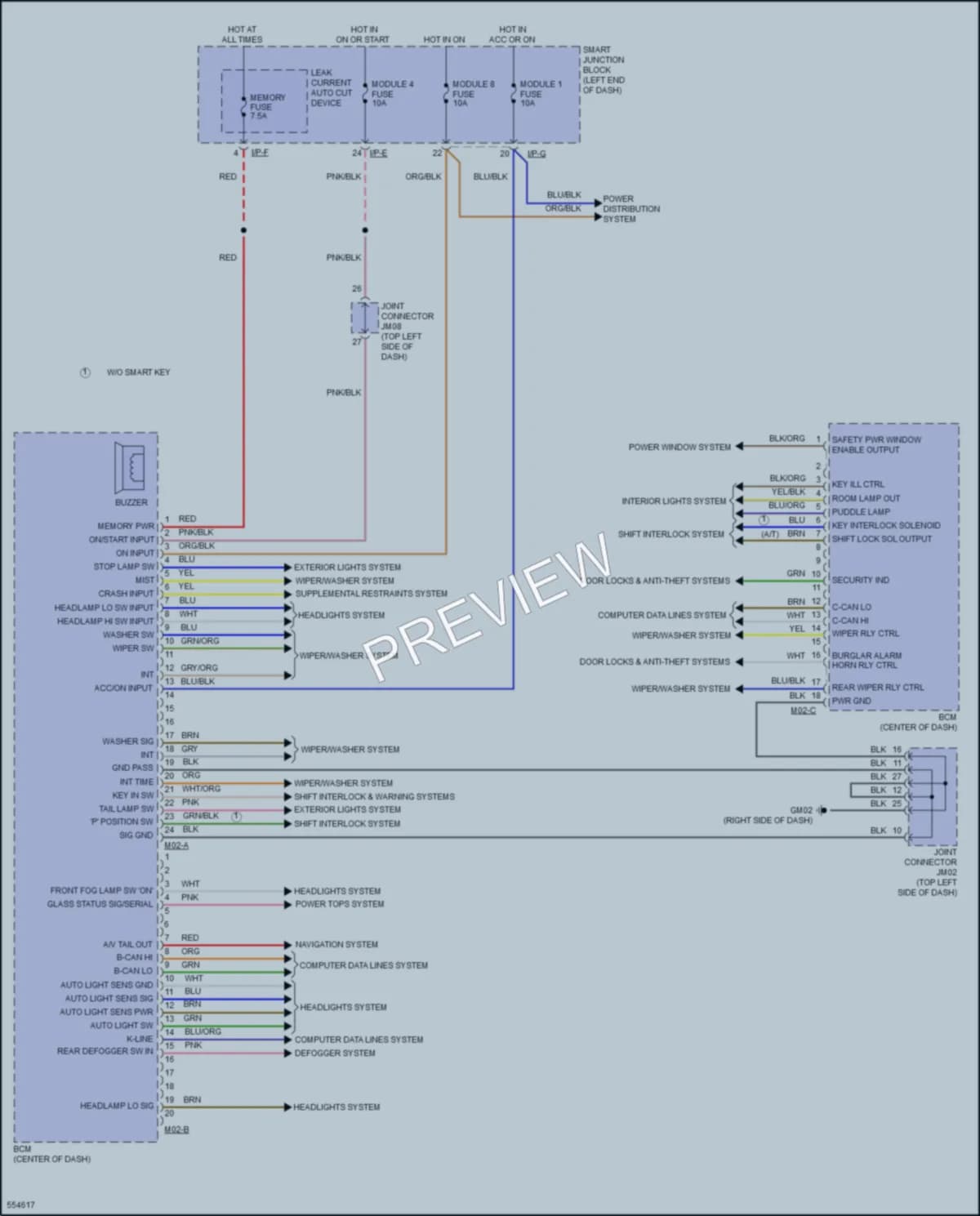 2017 Kia Forte Body Control Modules wiring diagram preview
