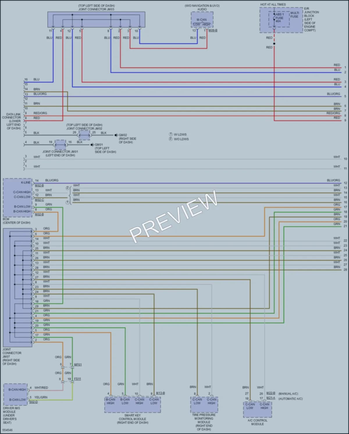 2017 Kia ForteKoup Computer Data Lines wiring diagram preview