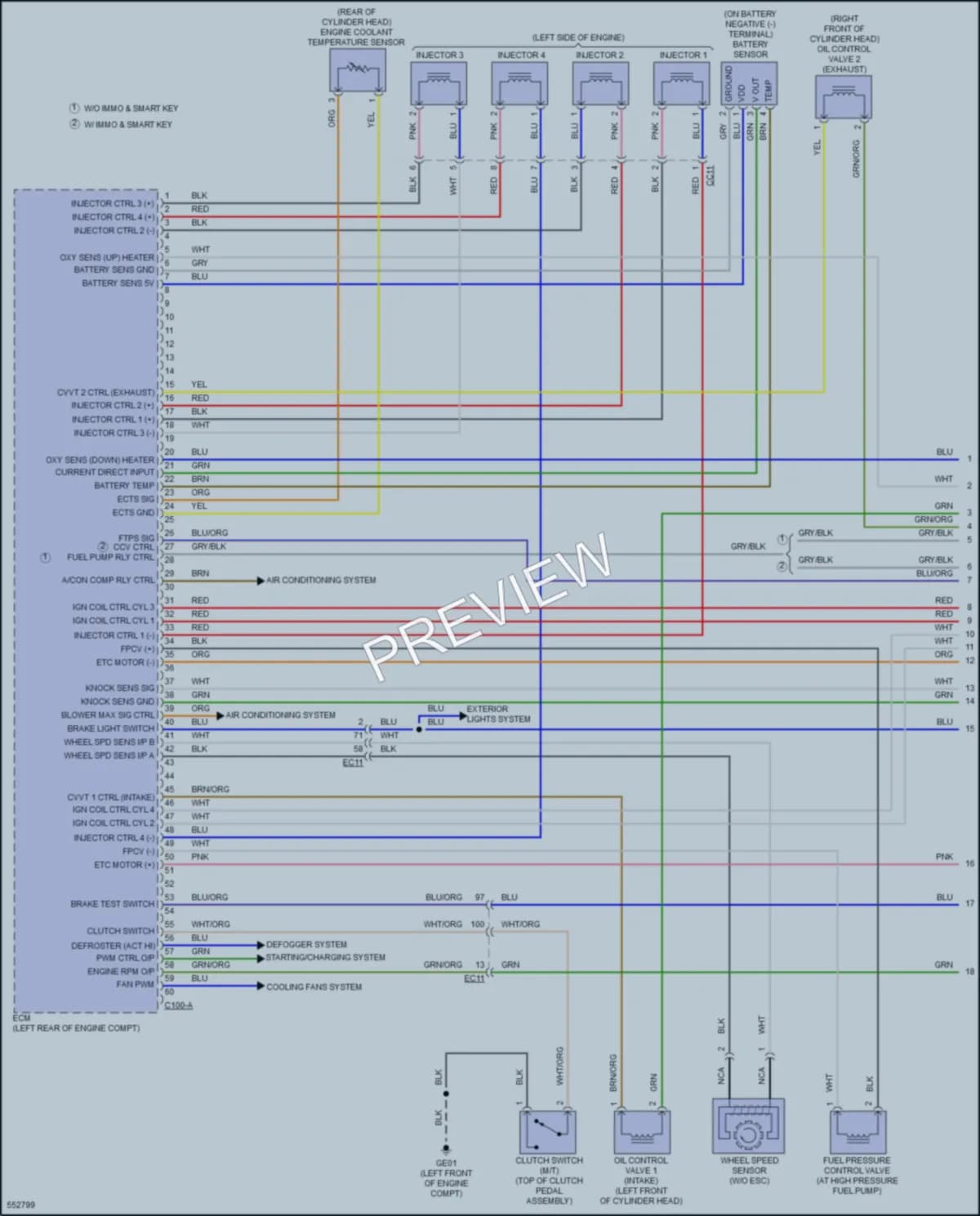 2017 Kia ForteKoup Engine Performance wiring diagram preview