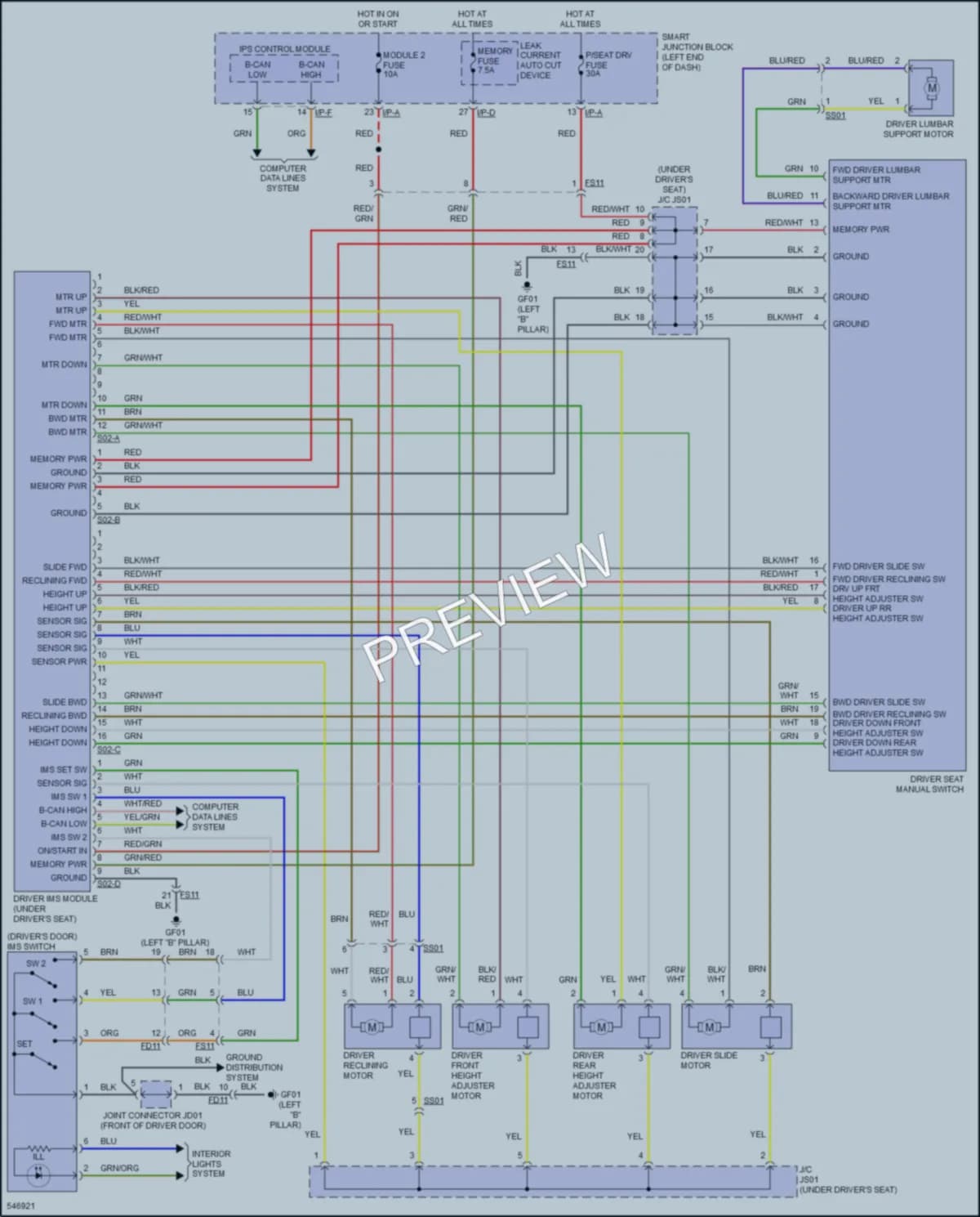 2017 Kia ForteKoup Memory Systems wiring diagram preview