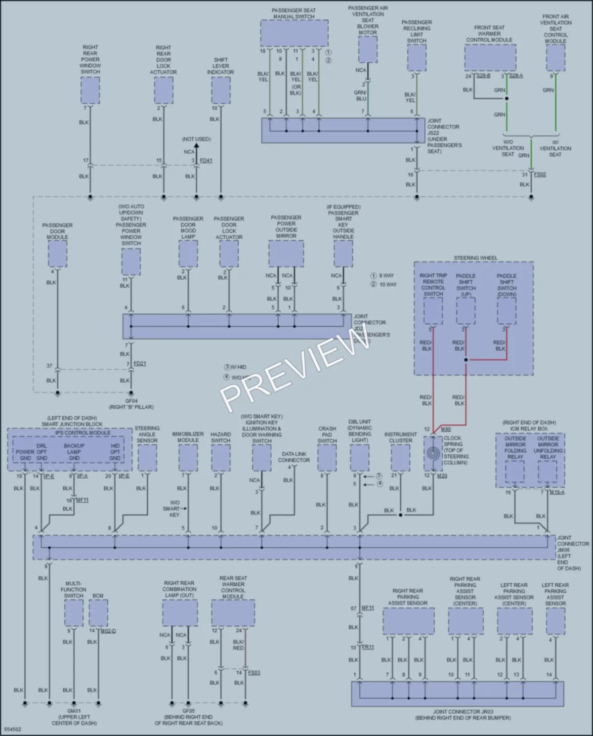 2017 Kia Optima Ground Distribution wiring diagram preview