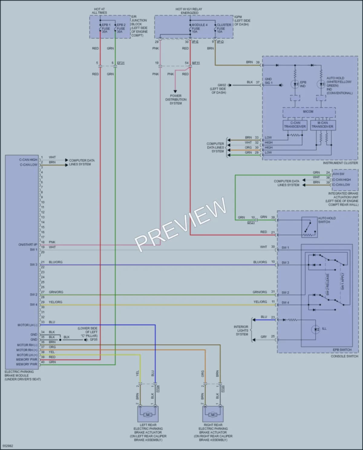 2017 Kia OptimaHybrid Shift Interlock wiring diagram preview