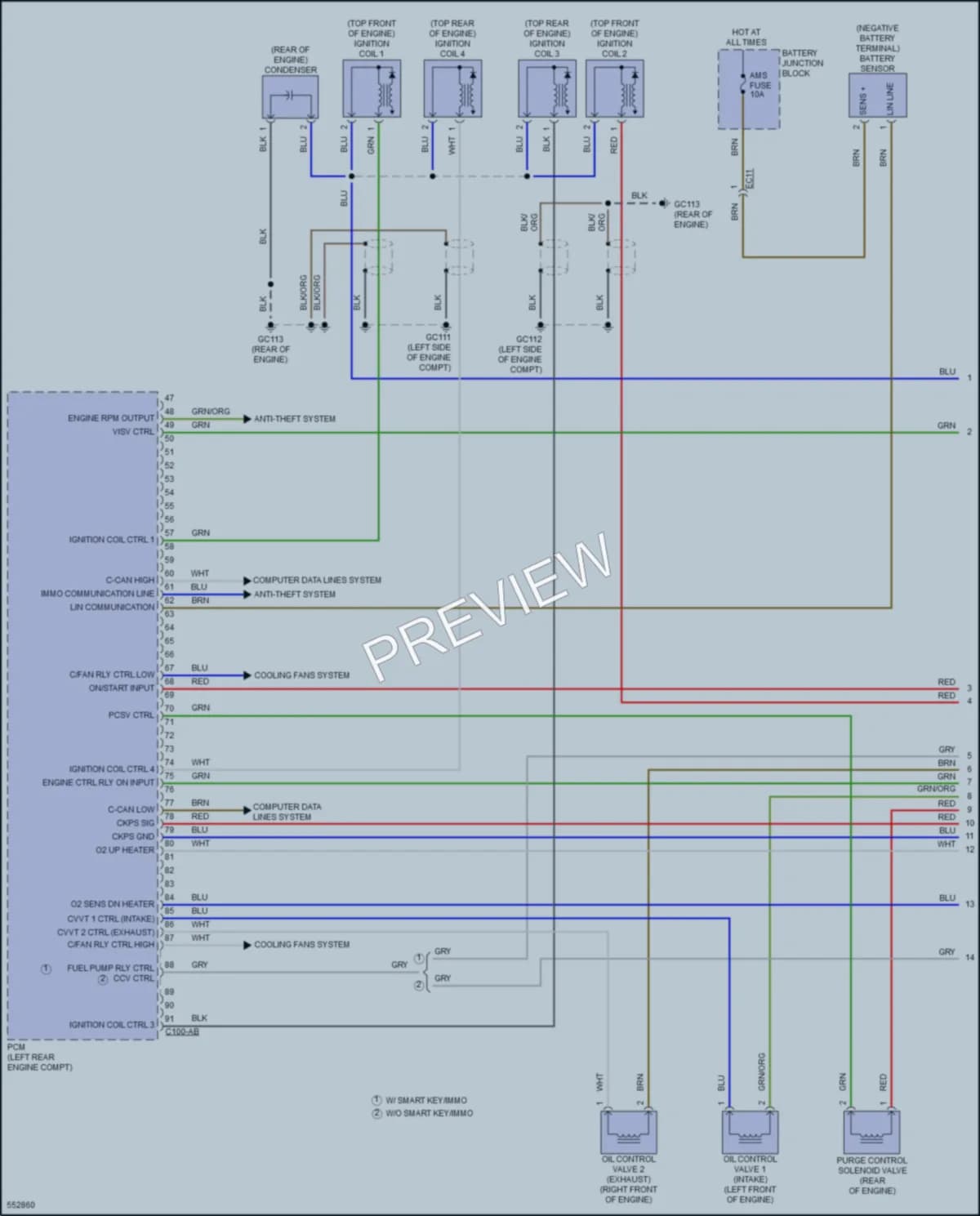 2017 Kia Soul Engine Performance wiring diagram preview