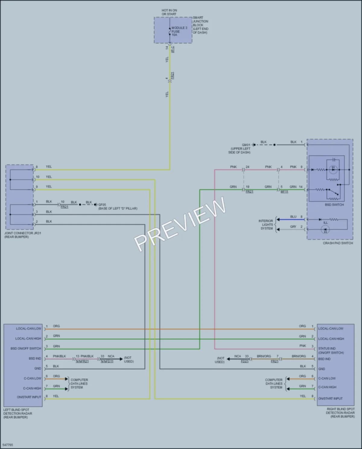 2017 Kia Soul Navigation wiring diagram preview
