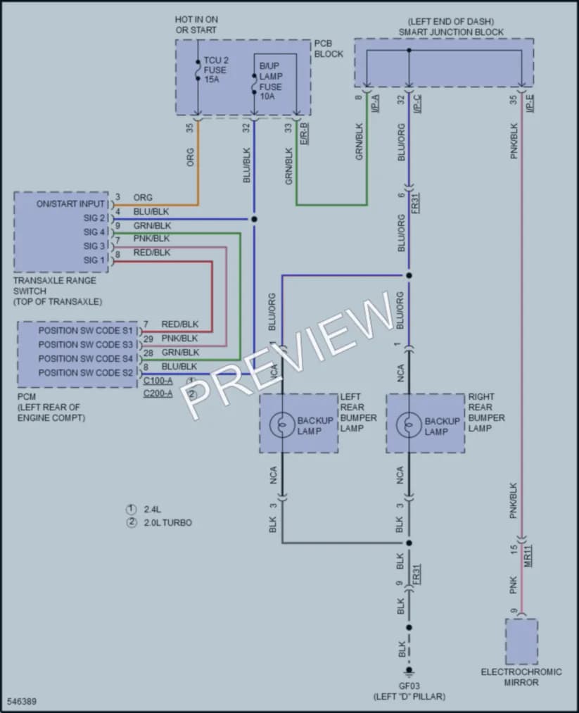 2017 Kia Sportage Exterior Lights wiring diagram preview