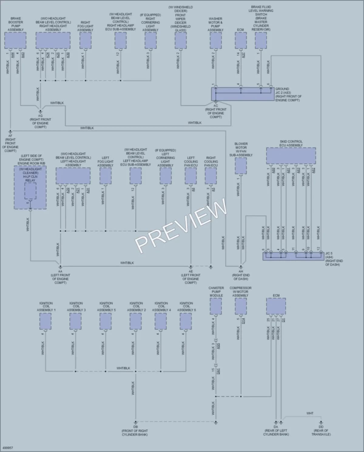 2017 Lexus RX450h Ground Distribution wiring diagram preview