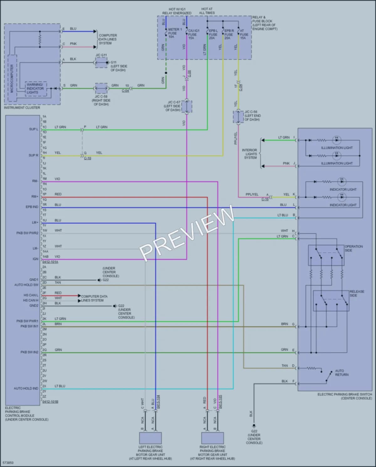 2017 Mazda CX5 Shift Interlock wiring diagram preview