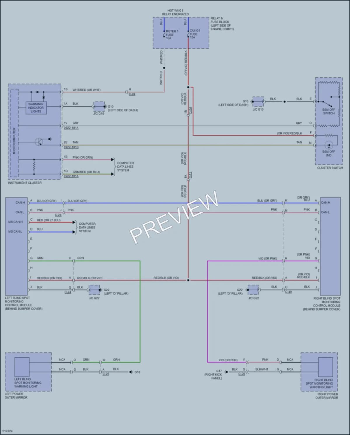2017 Mazda CX9 Navigation wiring diagram preview