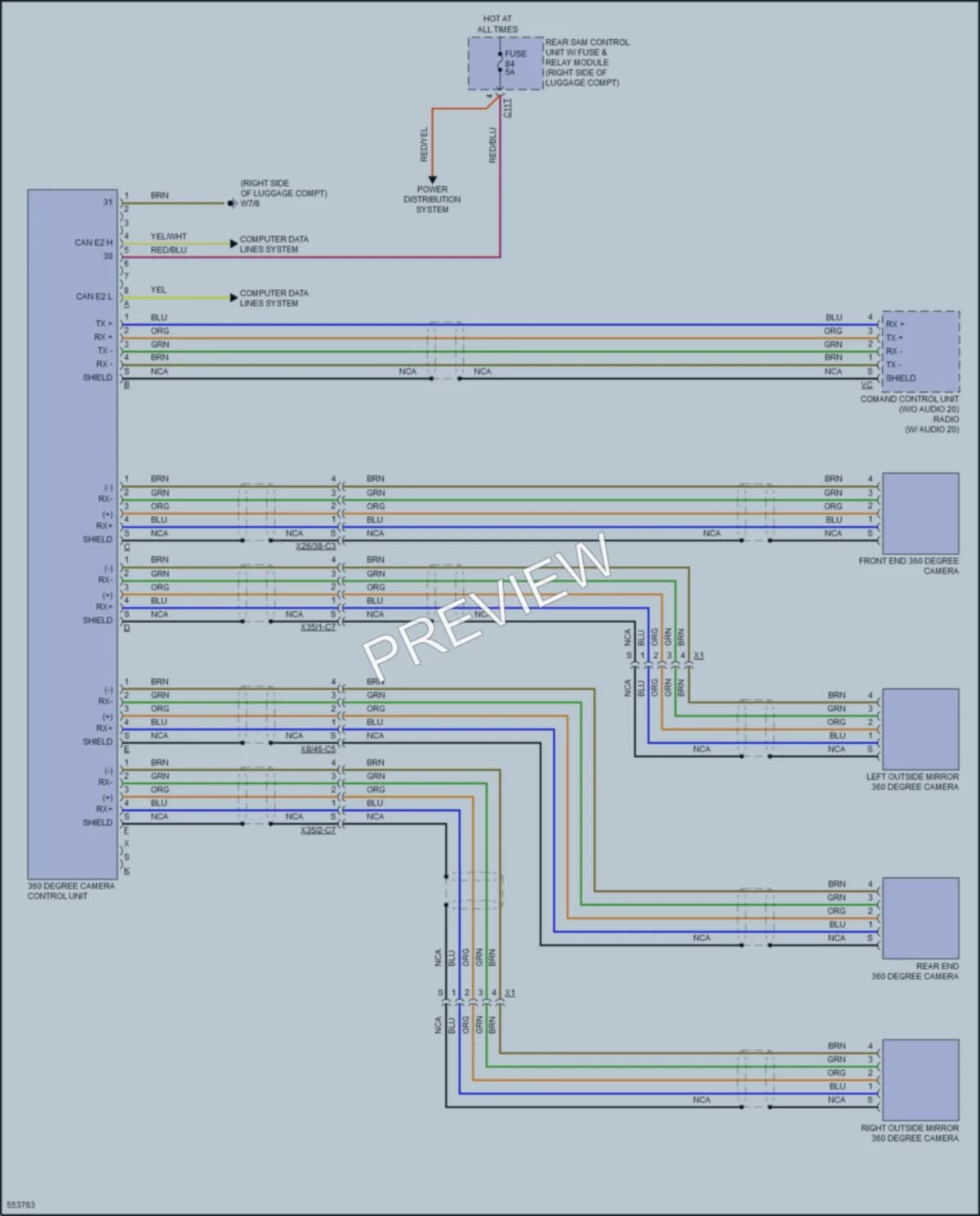 2017 MercedesBenz S400 Navigation wiring diagram preview
