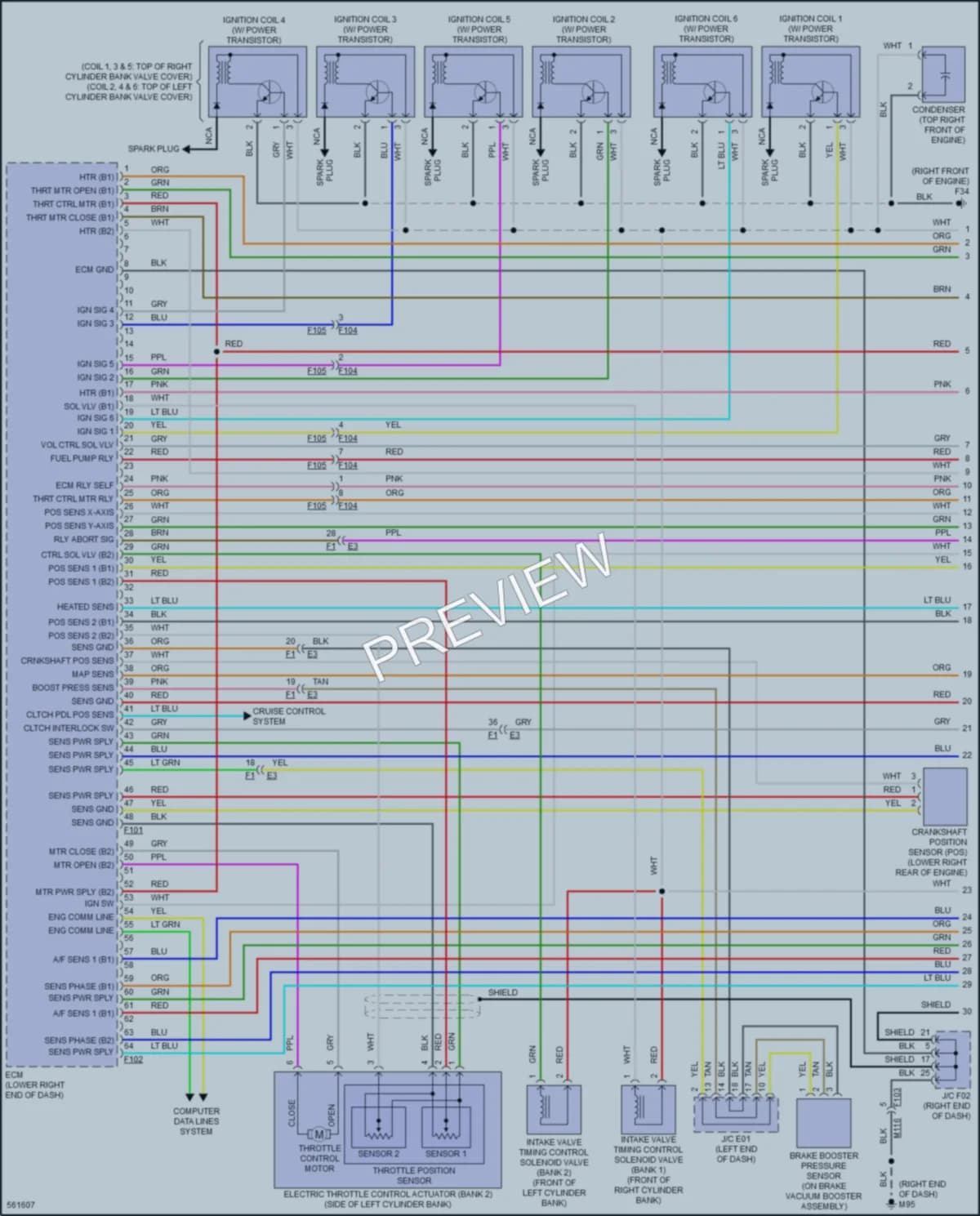 2017 Nissan 370Z Engine Performance wiring diagram preview
