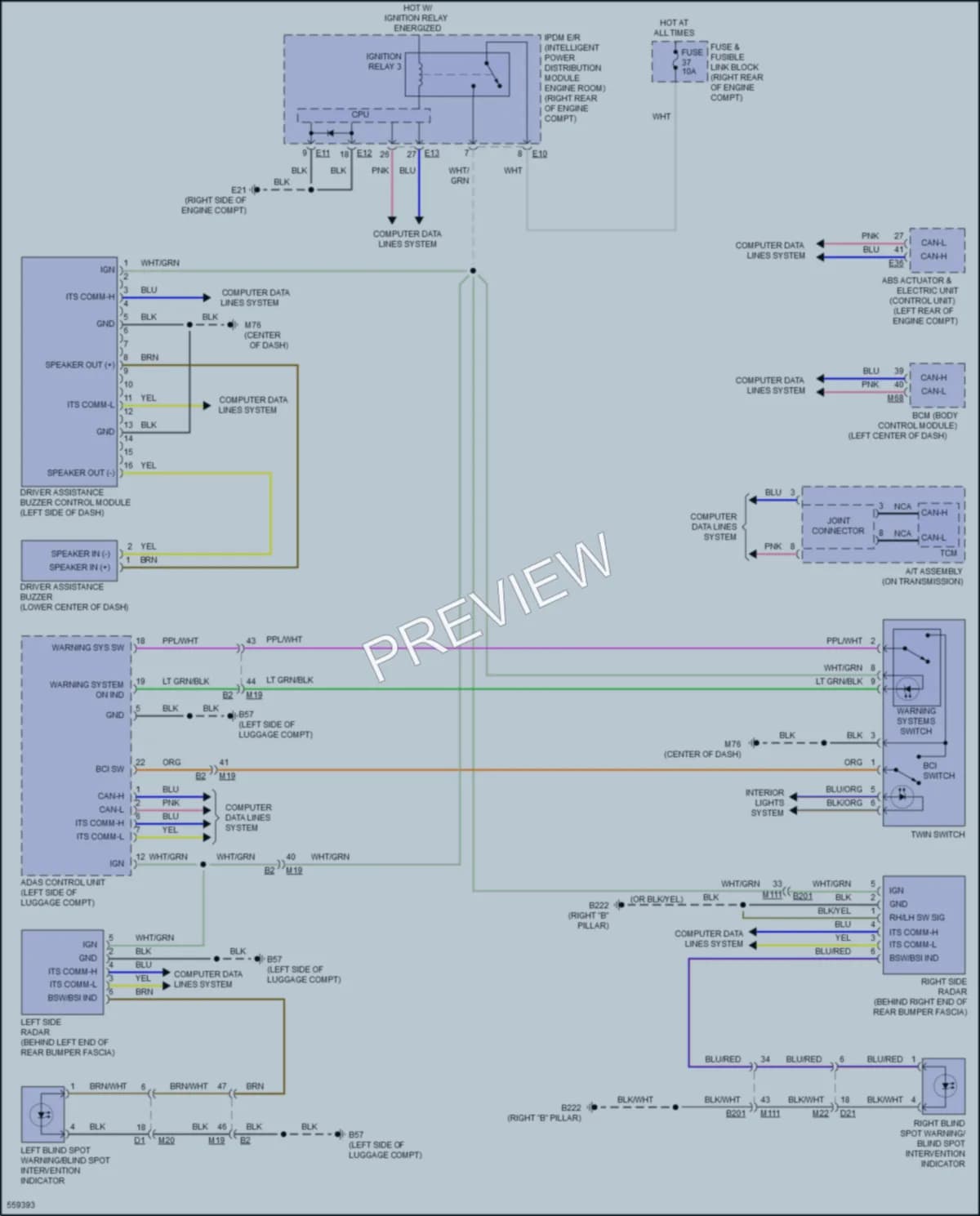 2017 Nissan Armada Navigation wiring diagram preview