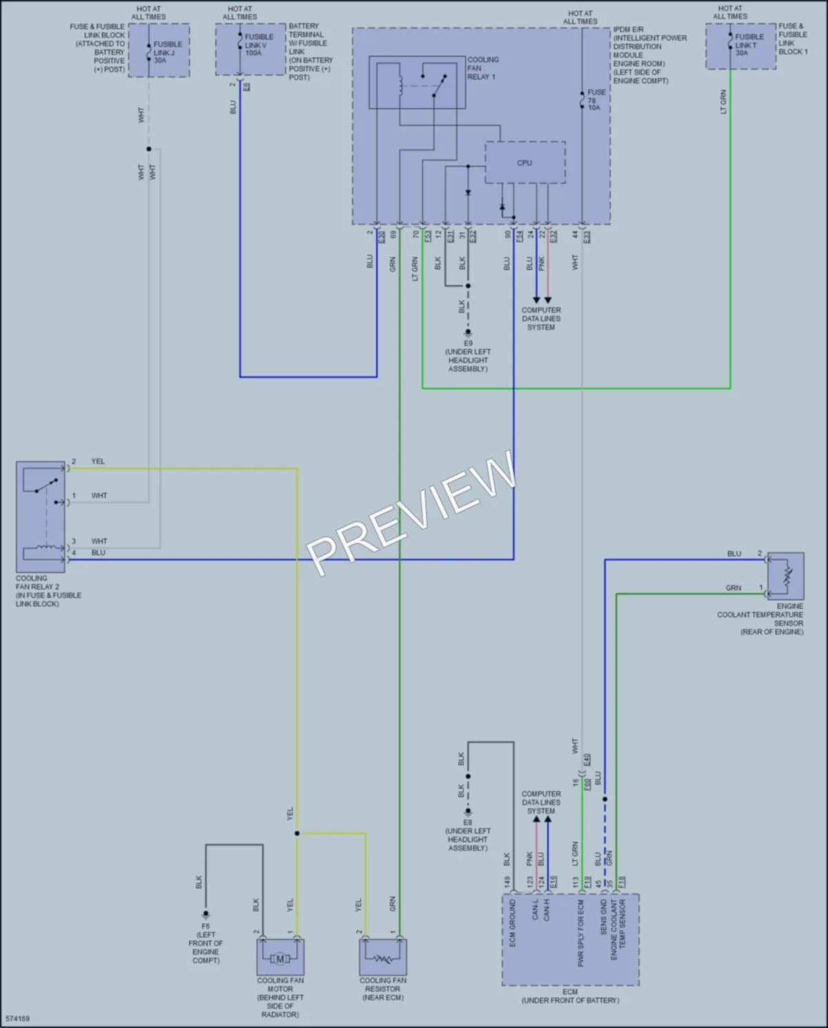 2017 Nissan Qashqai Cooling Fan wiring diagram preview