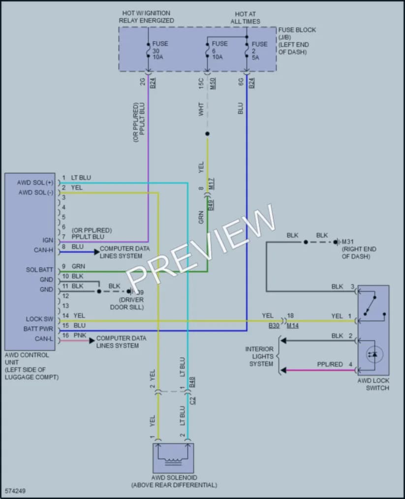 2017 Nissan RogueSport Transmission wiring diagram preview