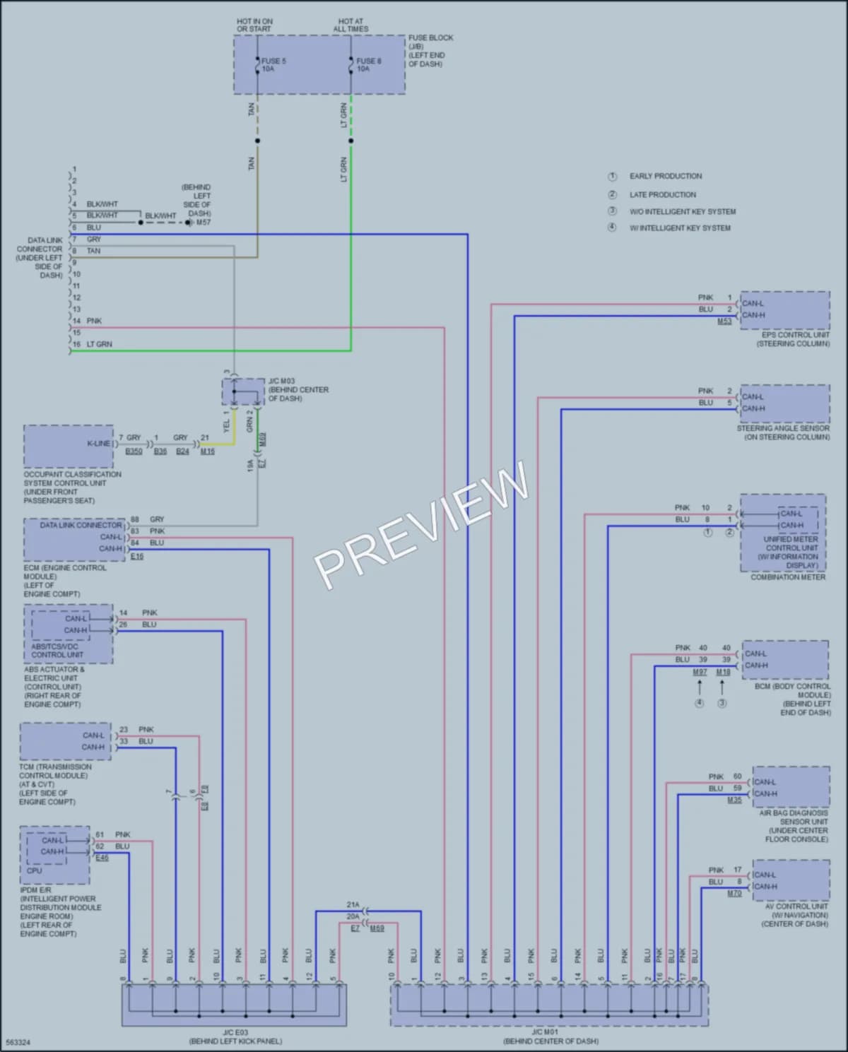 2017 Nissan Versa Computer Data Lines wiring diagram preview