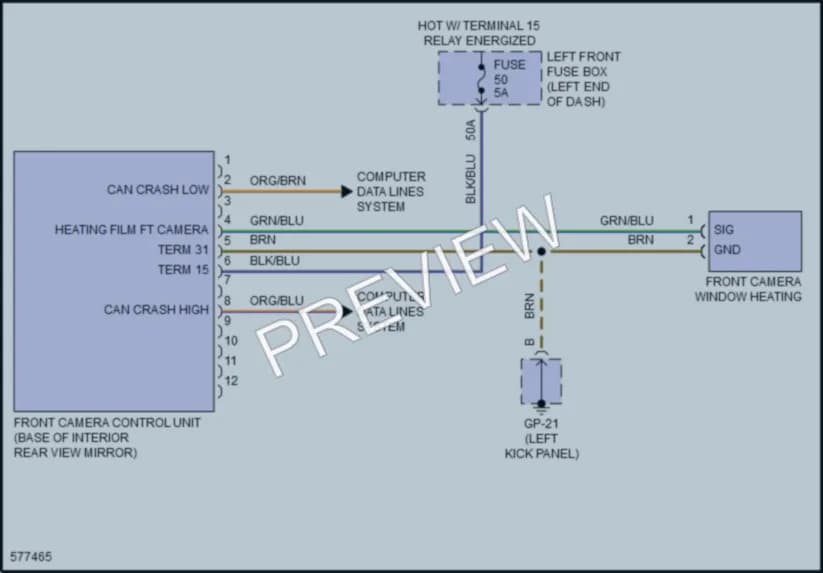2017 Porsche Cayenne Navigation wiring diagram preview