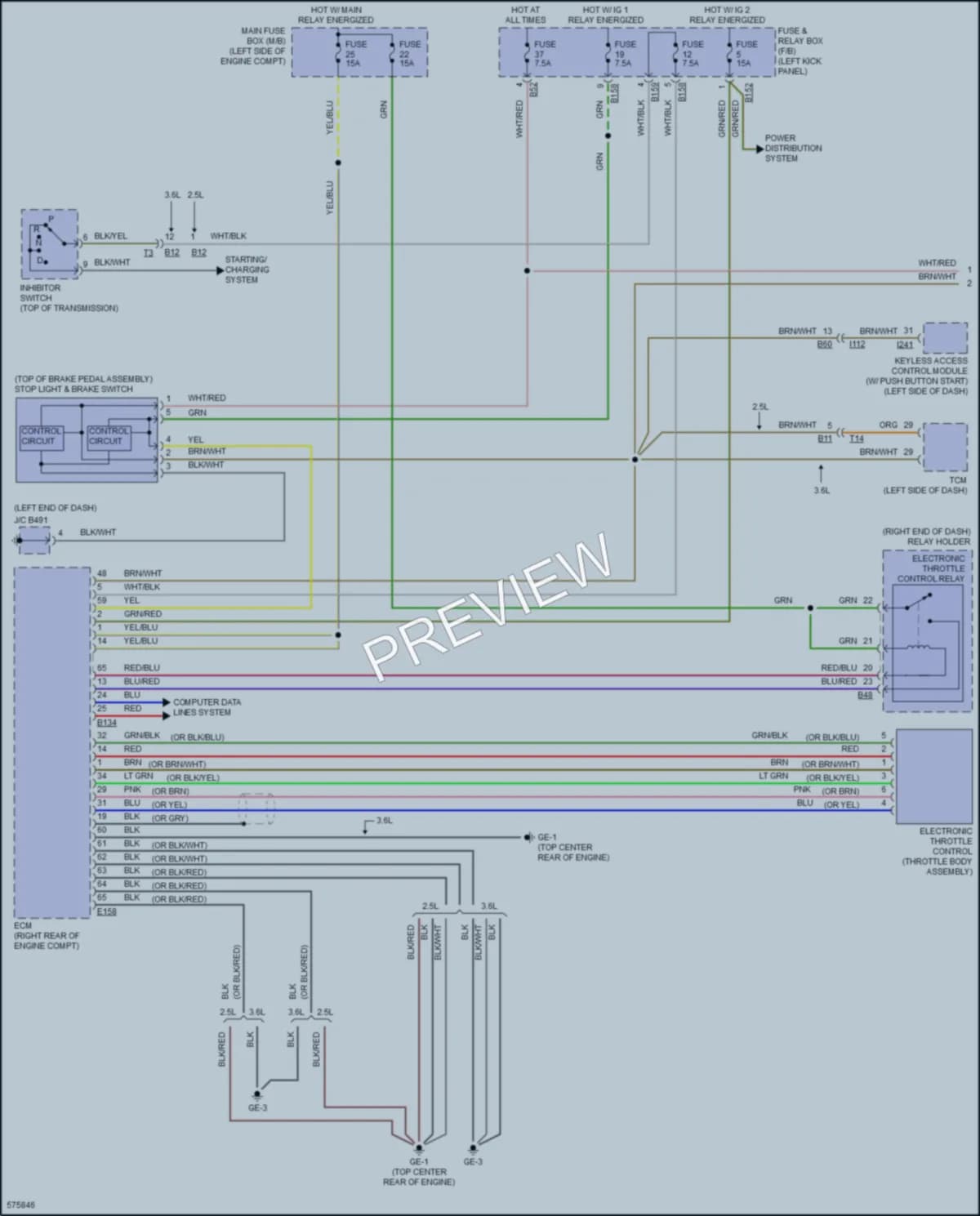 2017 Subaru Outback Navigation wiring diagram preview