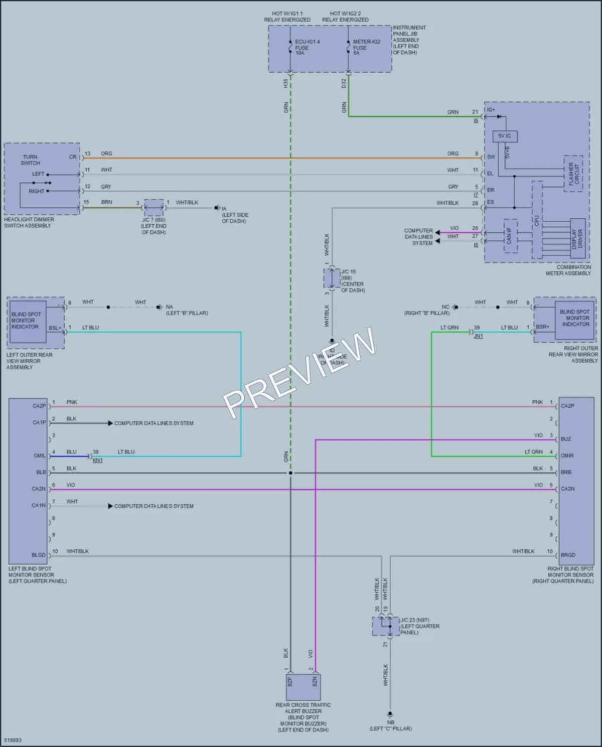 2017 Toyota PriusPrime Navigation wiring diagram preview