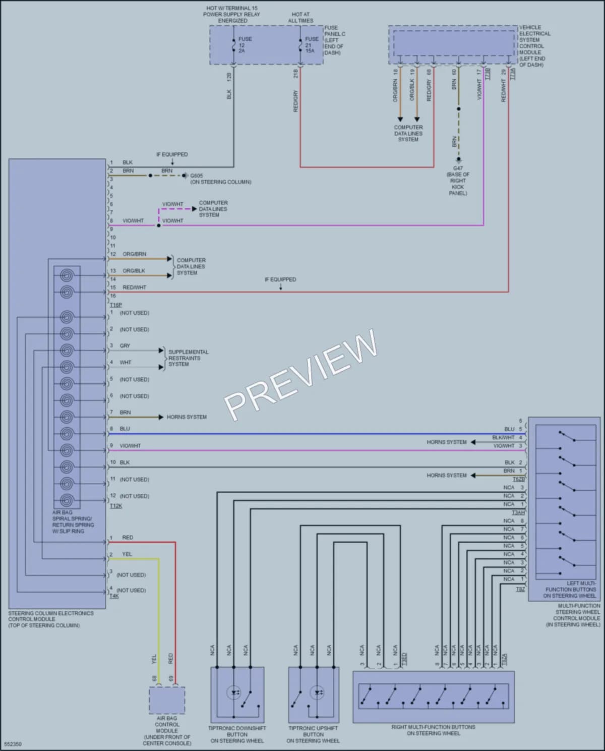 2017 Volkswagen Beetle Body Control Modules wiring diagram preview