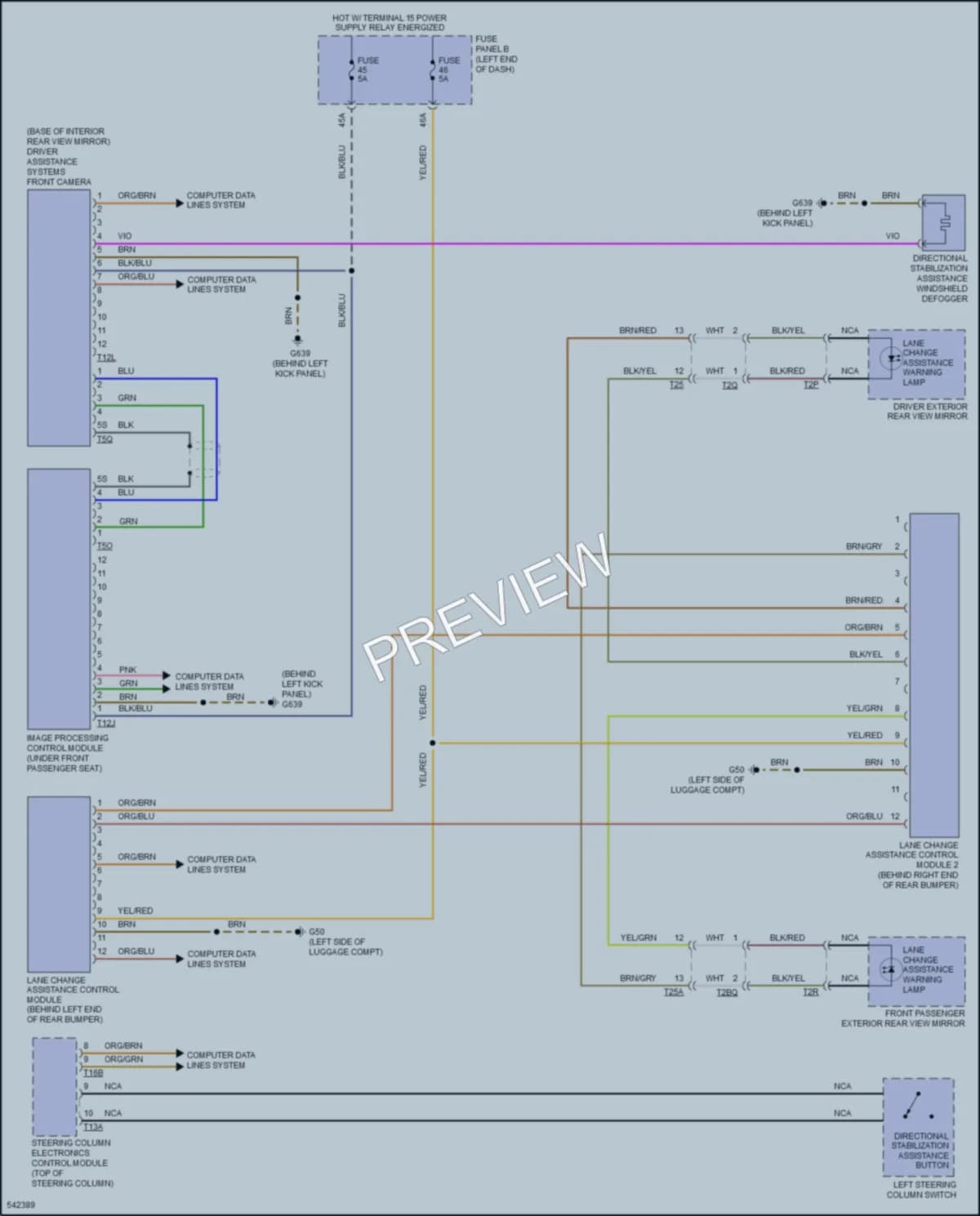 2017 Volkswagen Touareg Navigation wiring diagram preview